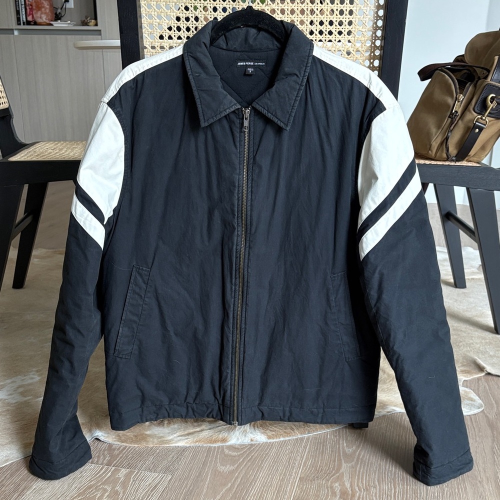 Black and White Men's Jacket